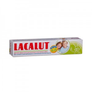 Vaikiška dantų pasta LACALUT Kinder, 4-8 m, 60 ml
